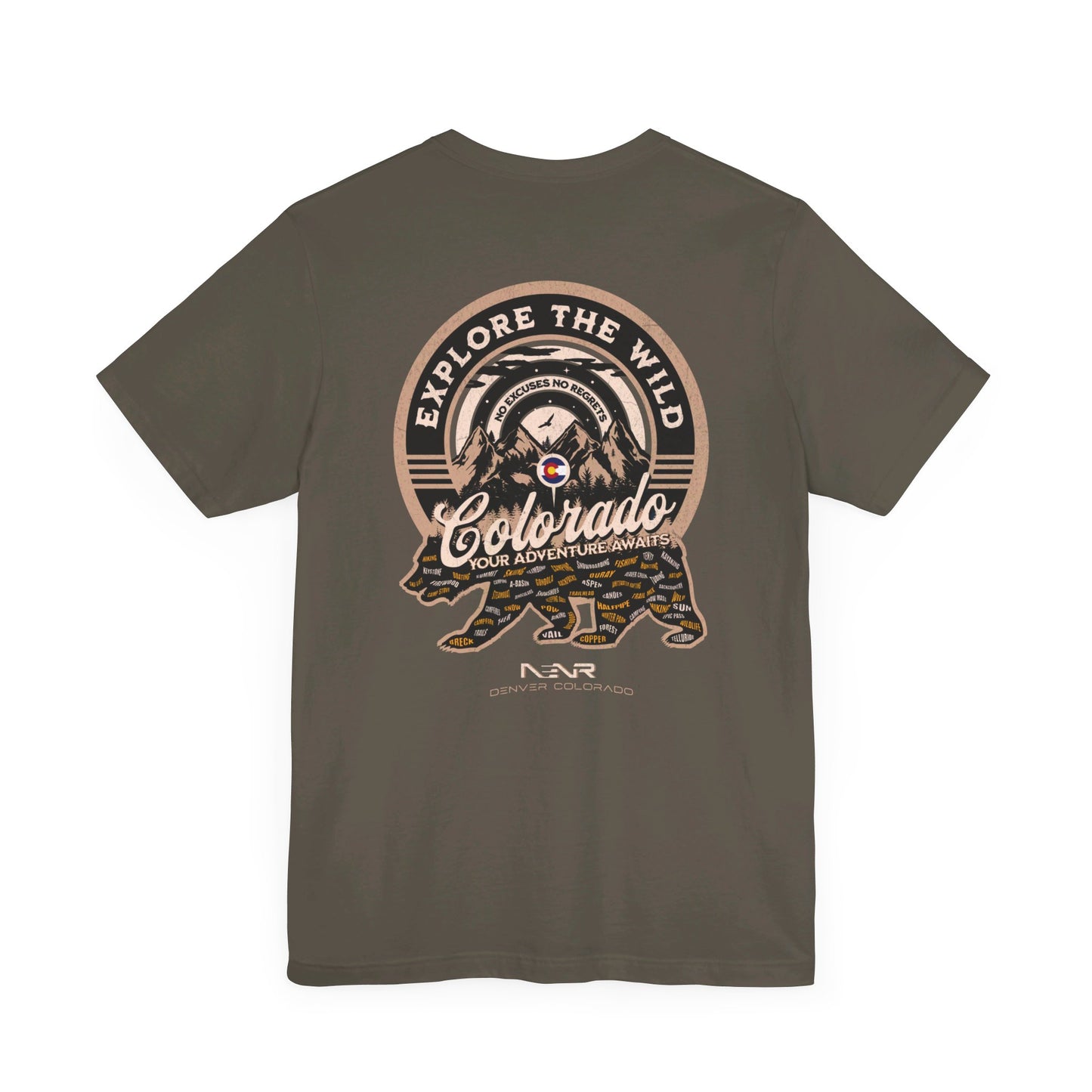 NENR ~ EXPLORE THE WILD ~ Front/Back Design