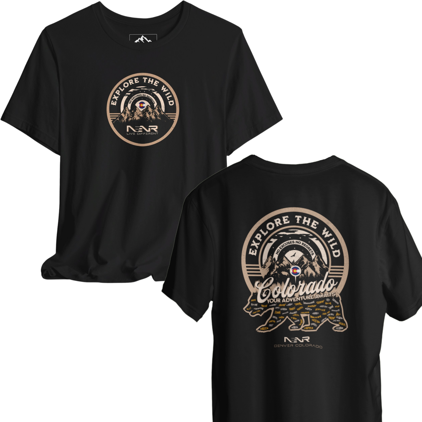 NENR ~ EXPLORE THE WILD ~ Front/Back Design