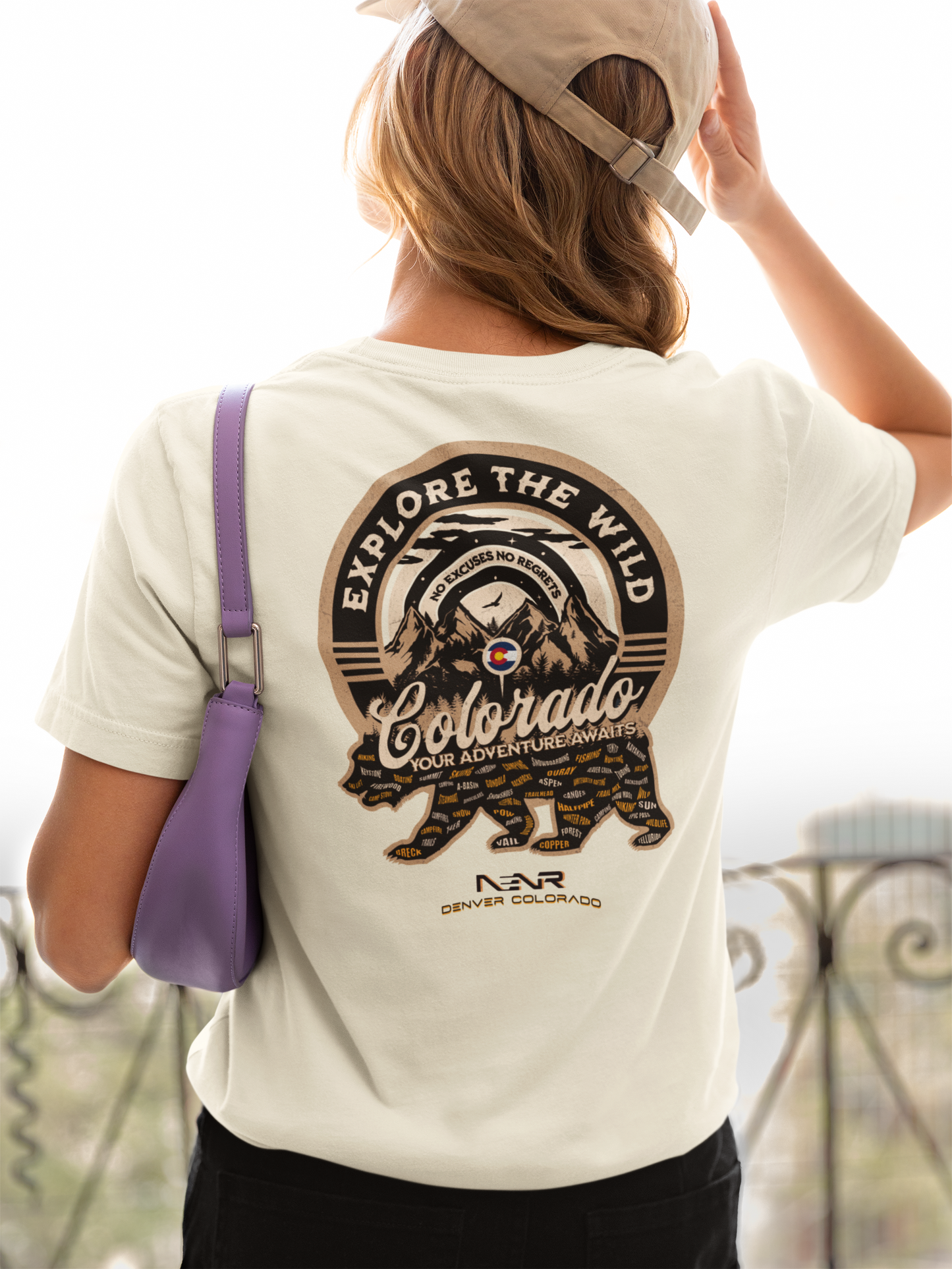 NENR ~ EXPLORE THE WILD ~ Front/Back Design