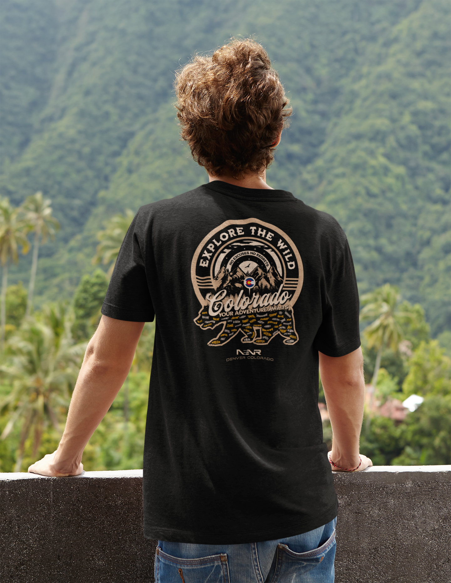 NENR ~ EXPLORE THE WILD ~ Front/Back Design