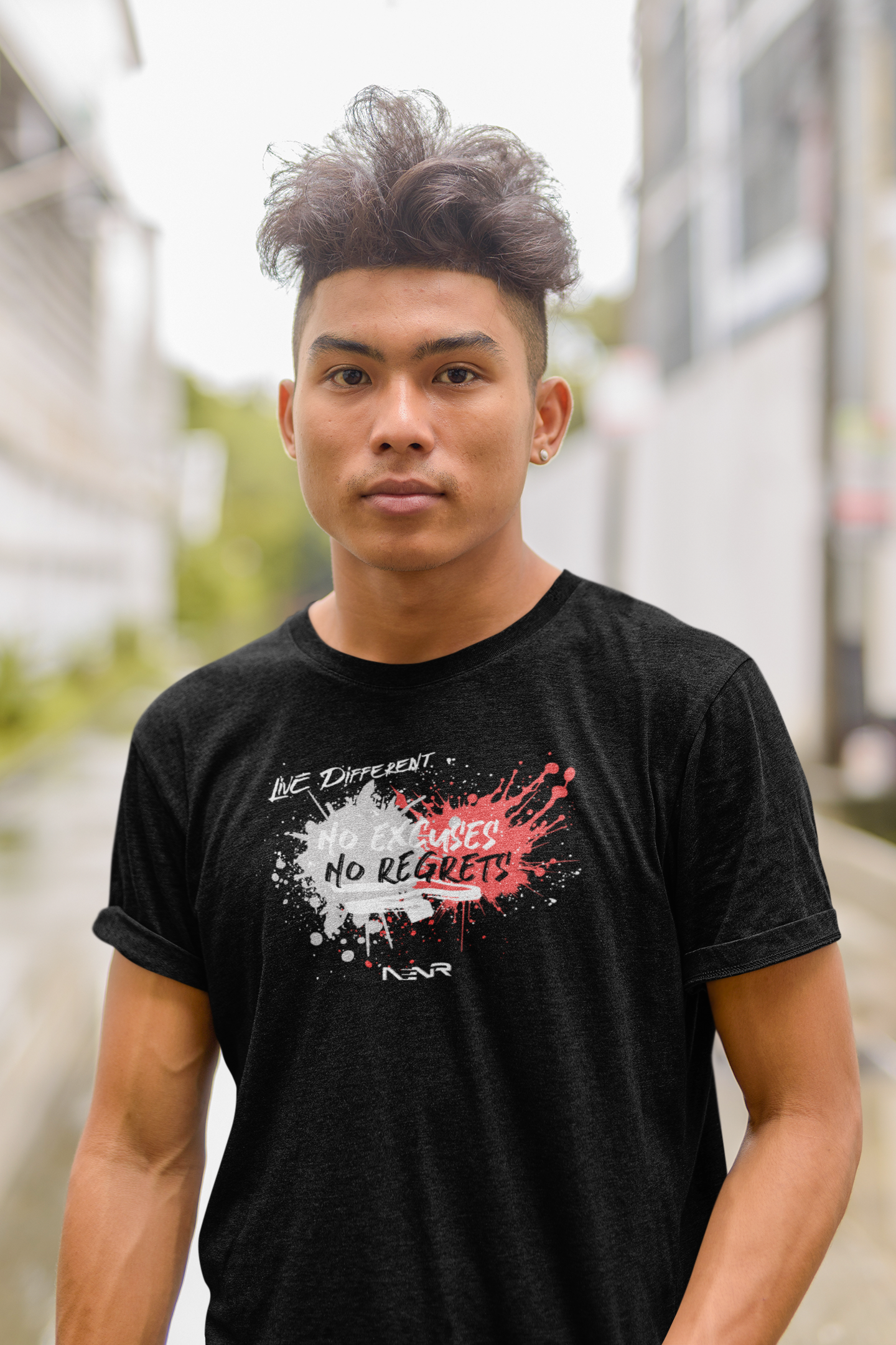 NENR ~ SPLATTERED ~ Ultra Soft Tee