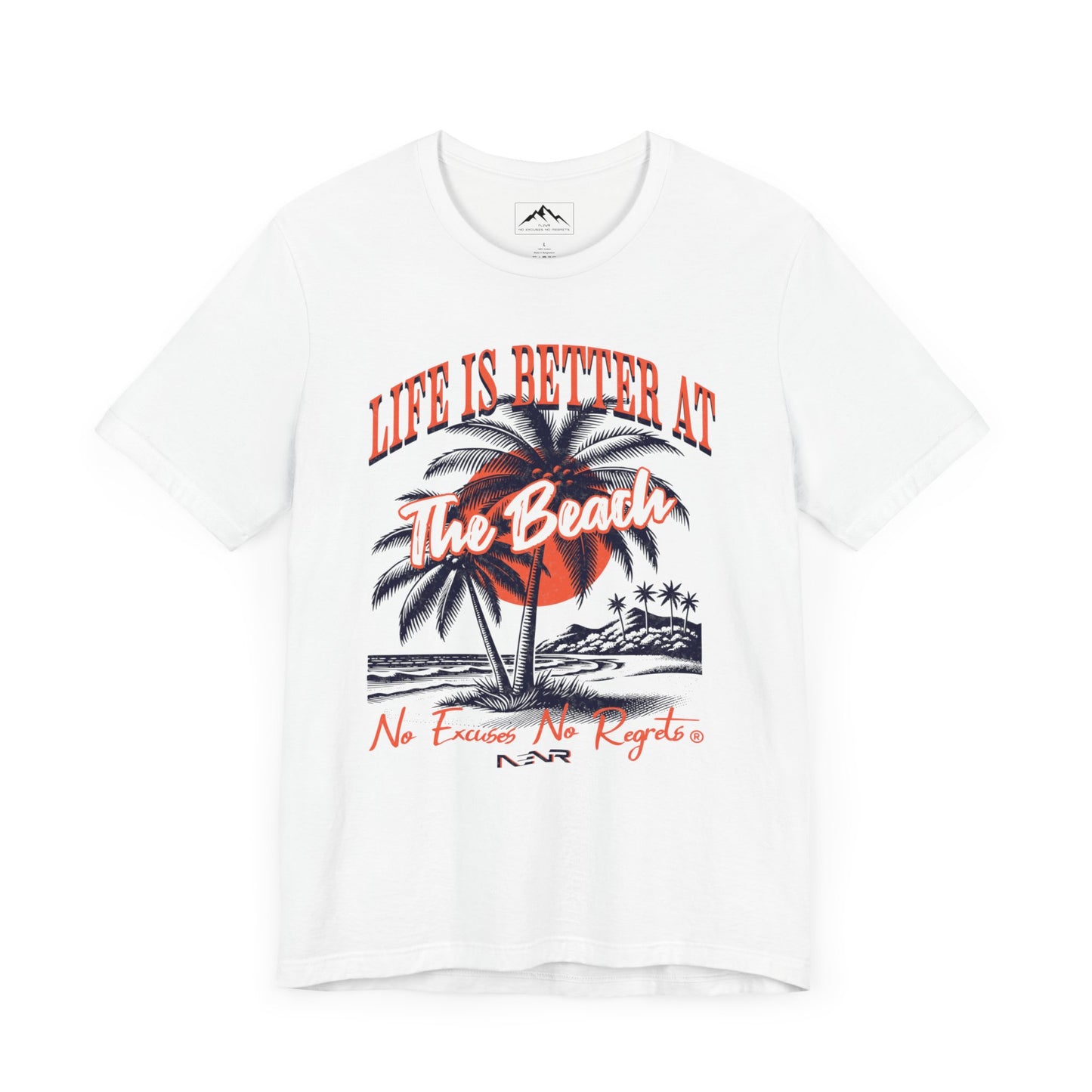 NENR ~ LIFE IS BETTER AT THE BEACH ~ Unisex Ultra-Soft Tee