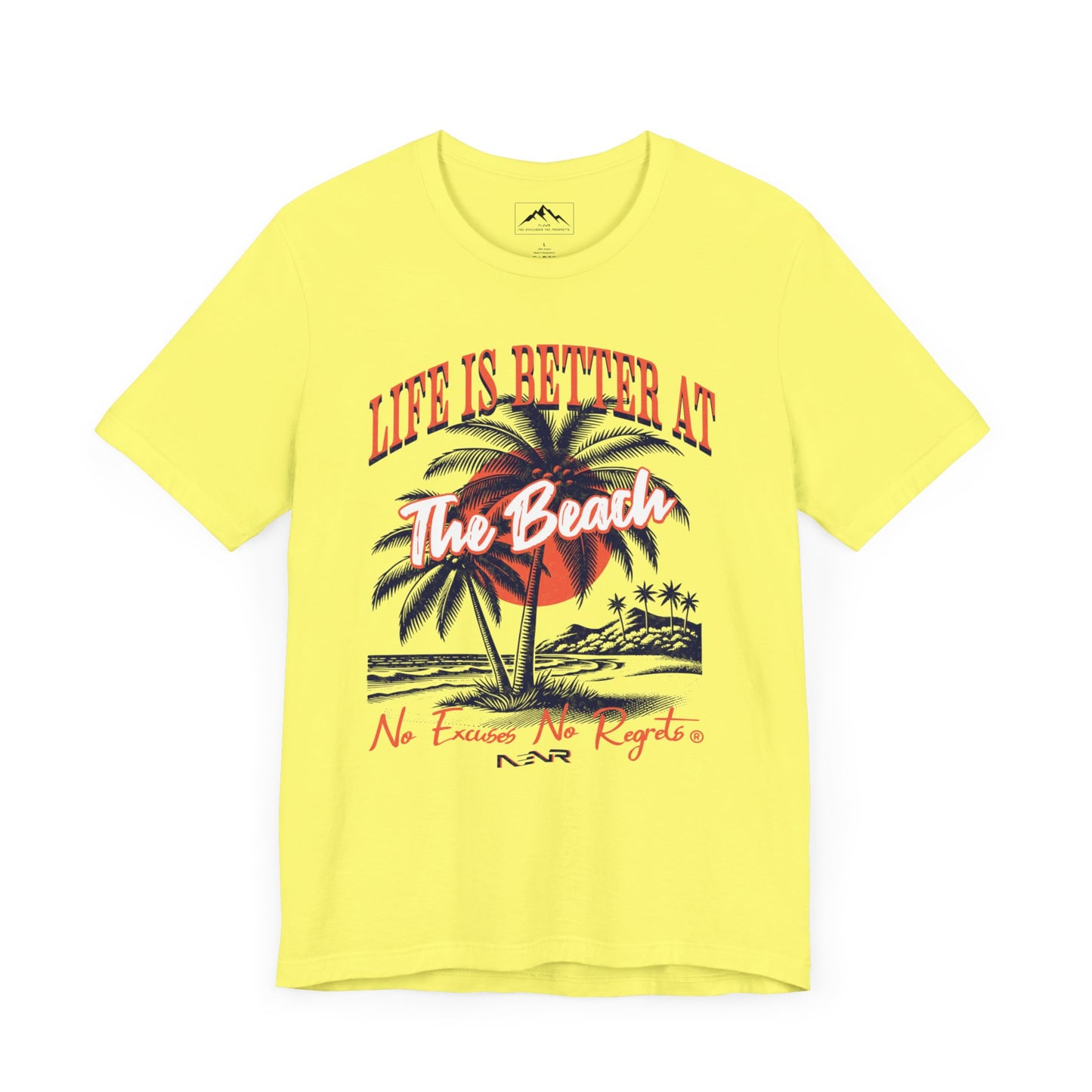 NENR ~ LIFE IS BETTER AT THE BEACH ~ Unisex Ultra-Soft Tee