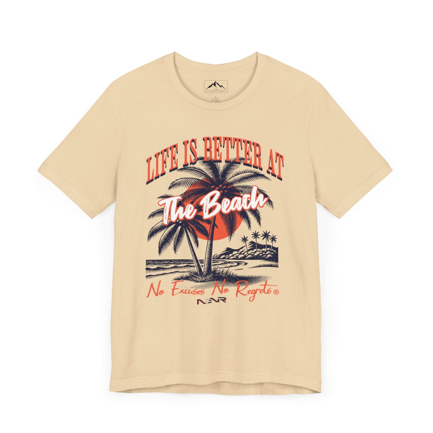 NENR ~ LIFE IS BETTER AT THE BEACH ~ Unisex Ultra-Soft Tee