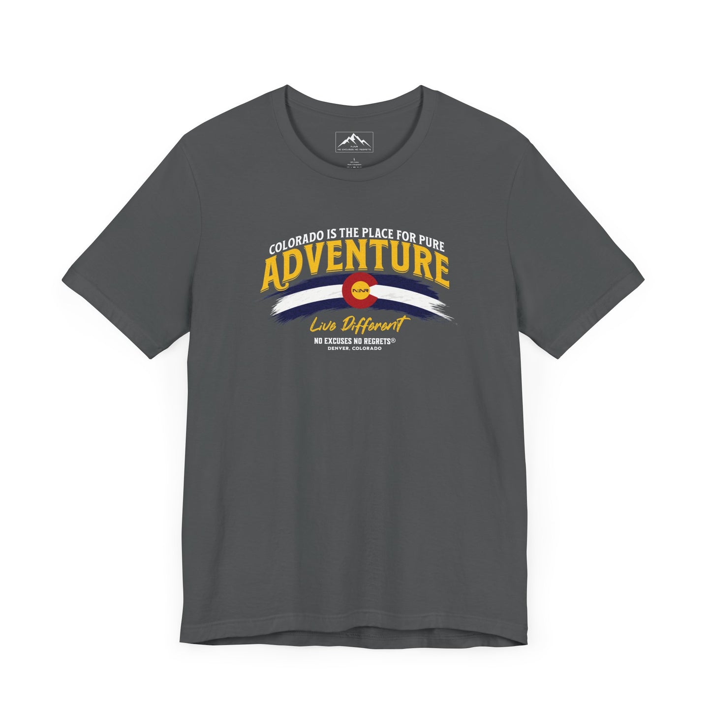 NENR ~ ADVENTURE COLORADO ~ Ultra-Soft Unisex Tee