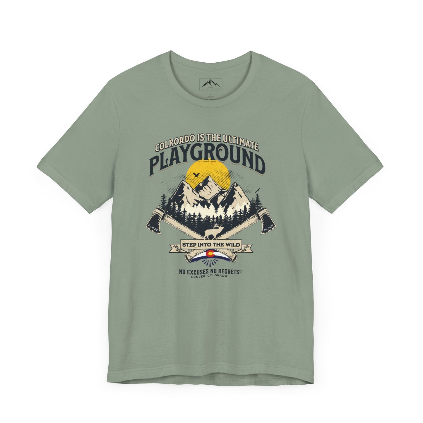 NENR ~ COLORADO PLAYGROUND ~ Ultra-Soft Unisex Tee