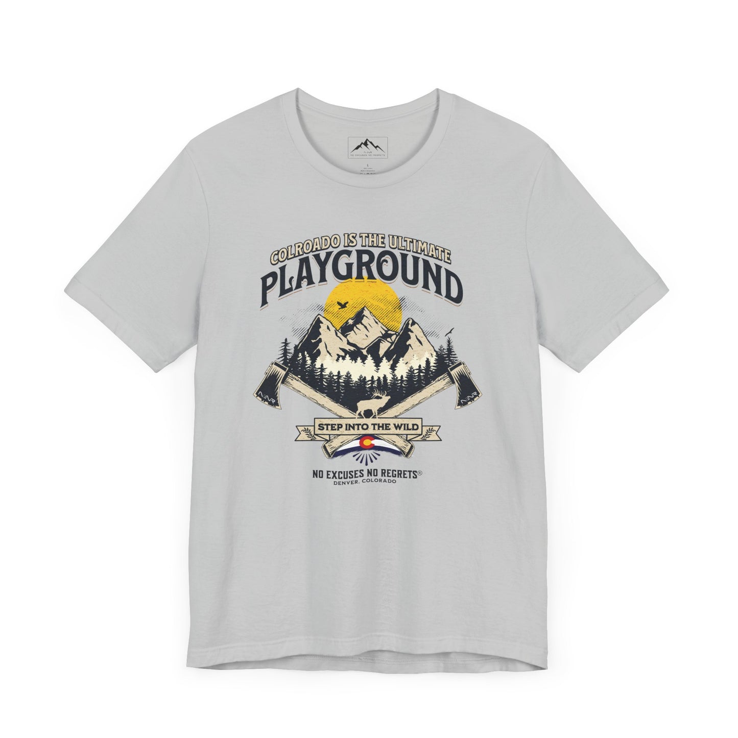 NENR ~ COLORADO PLAYGROUND ~ Ultra-Soft Unisex Tee