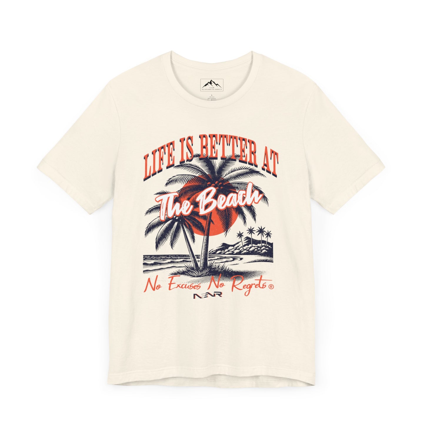 NENR ~ LIFE IS BETTER AT THE BEACH ~ Unisex Ultra-Soft Tee