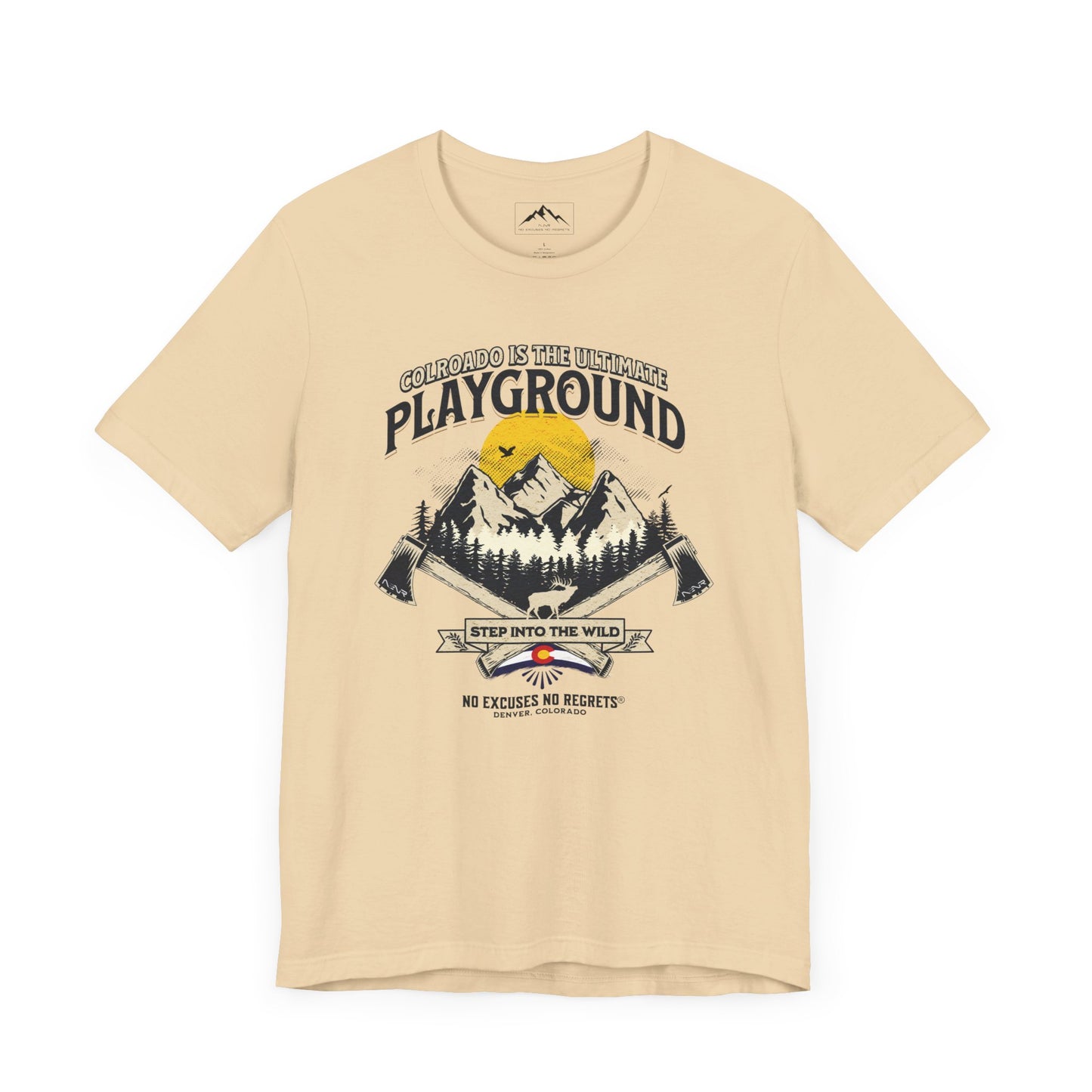 NENR ~ COLORADO PLAYGROUND ~ Ultra-Soft Unisex Tee