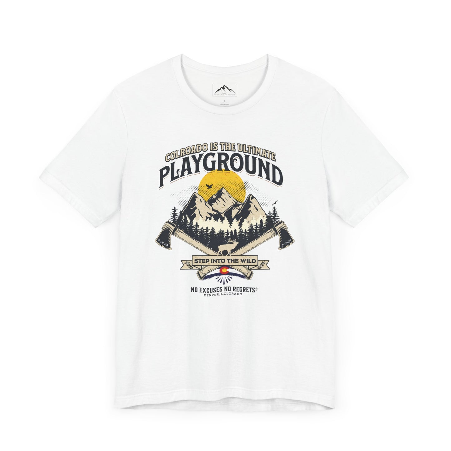 NENR ~ COLORADO PLAYGROUND ~ Ultra-Soft Unisex Tee