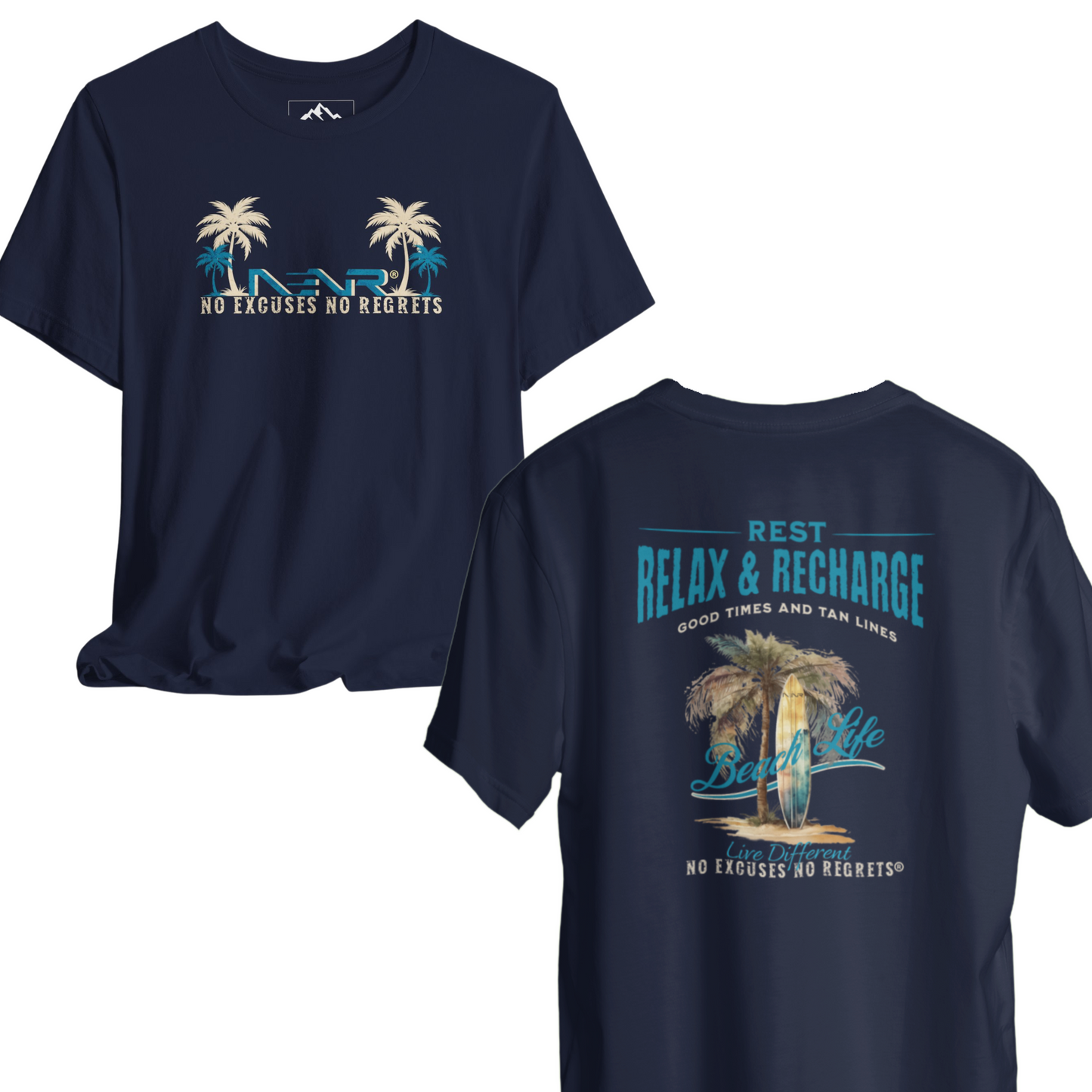 NENR ~ BEACH LIFE ~ Front/Back Design