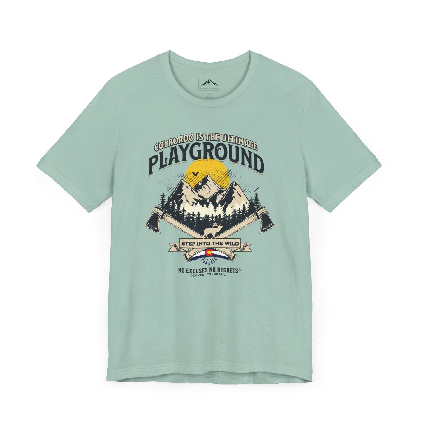 NENR ~ COLORADO PLAYGROUND ~ Ultra-Soft Unisex Tee