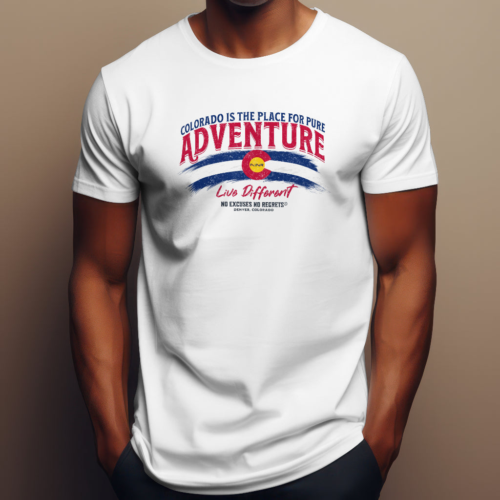 NENR ~ ADVENTURE COLORADO ~ Ultra-Soft Unisex Tee