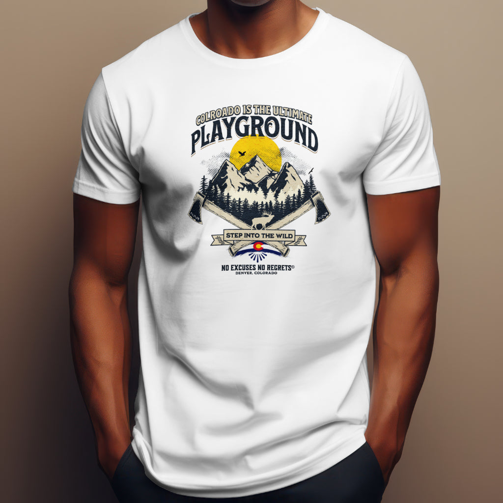 NENR ~ COLORADO PLAYGROUND ~ Ultra-Soft Unisex Tee