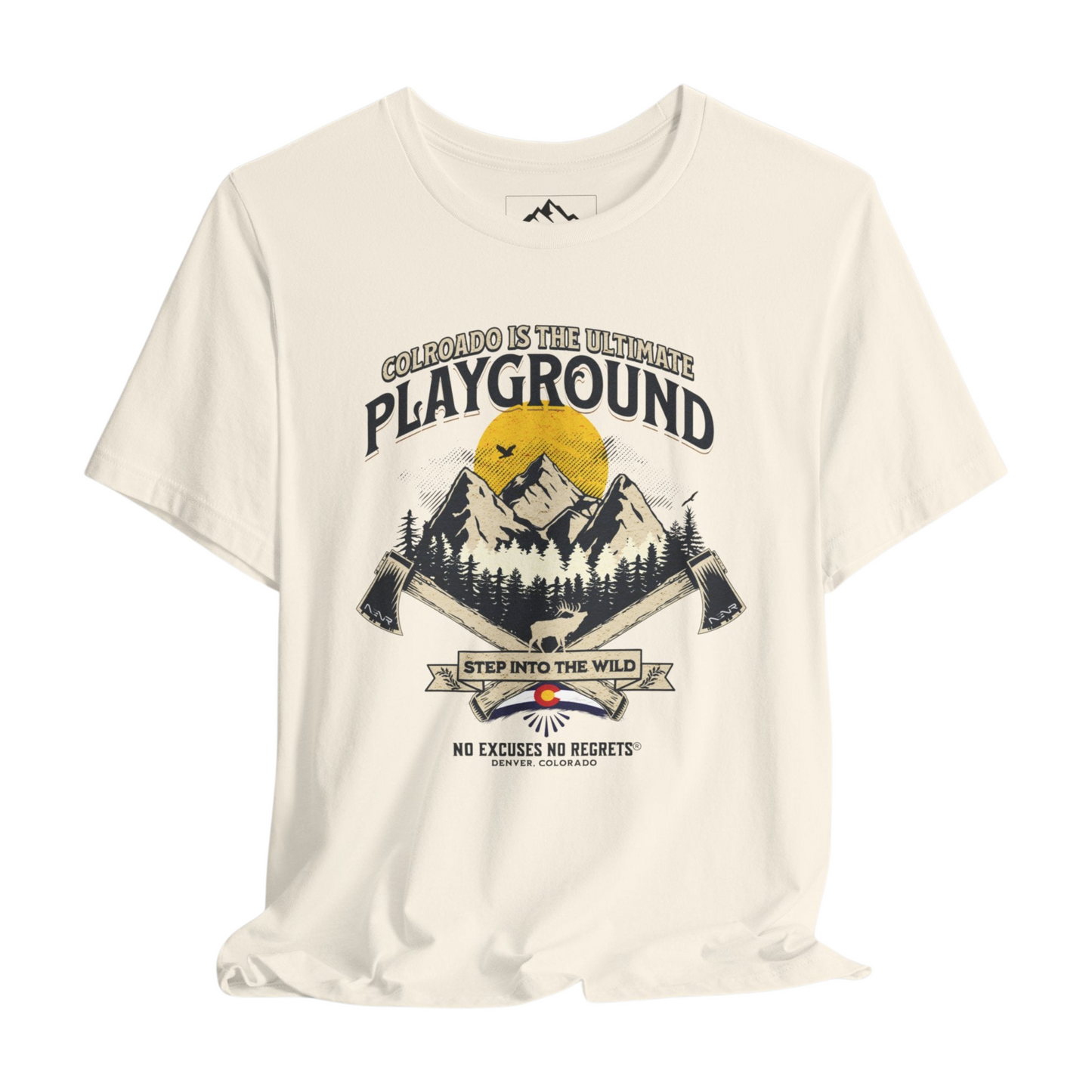 NENR ~ COLORADO PLAYGROUND ~ Ultra-Soft Unisex Tee