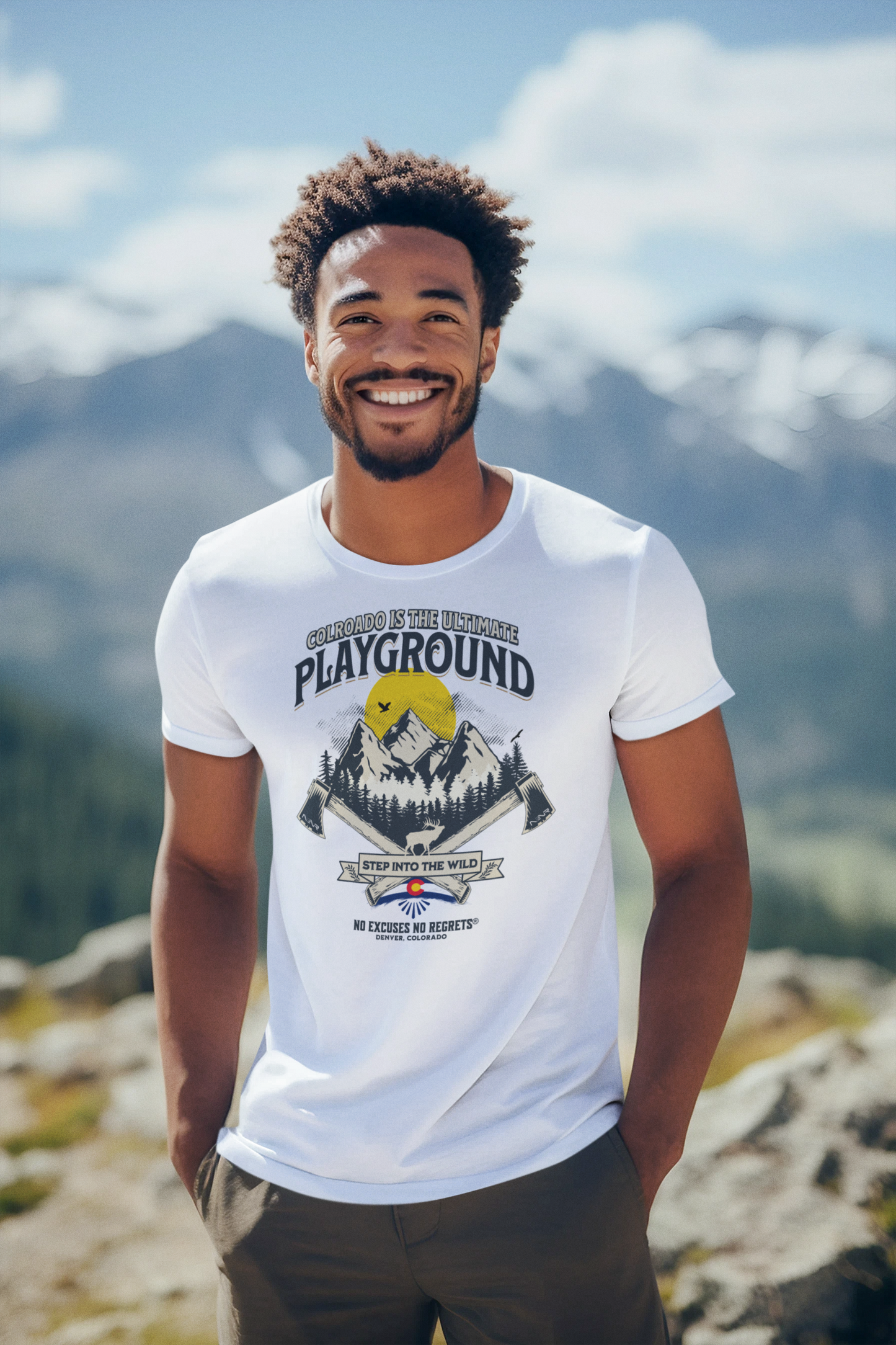 NENR ~ COLORADO PLAYGROUND ~ Ultra-Soft Unisex Tee