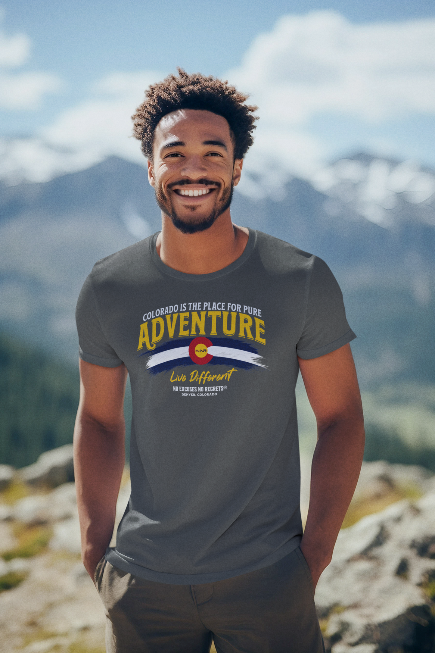 NENR ~ ADVENTURE COLORADO ~ Ultra-Soft Unisex Tee