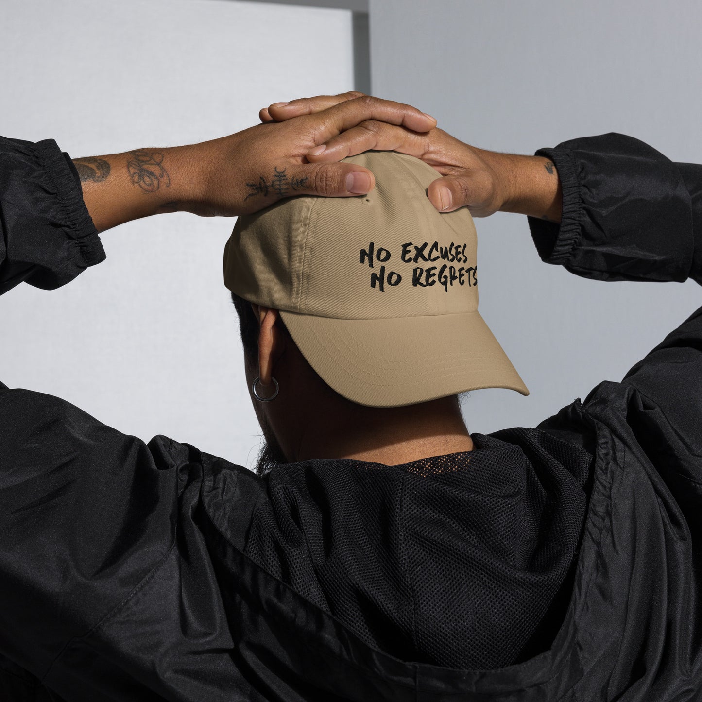 NO EXCUSES NO REGRETS - Embroidered Cap