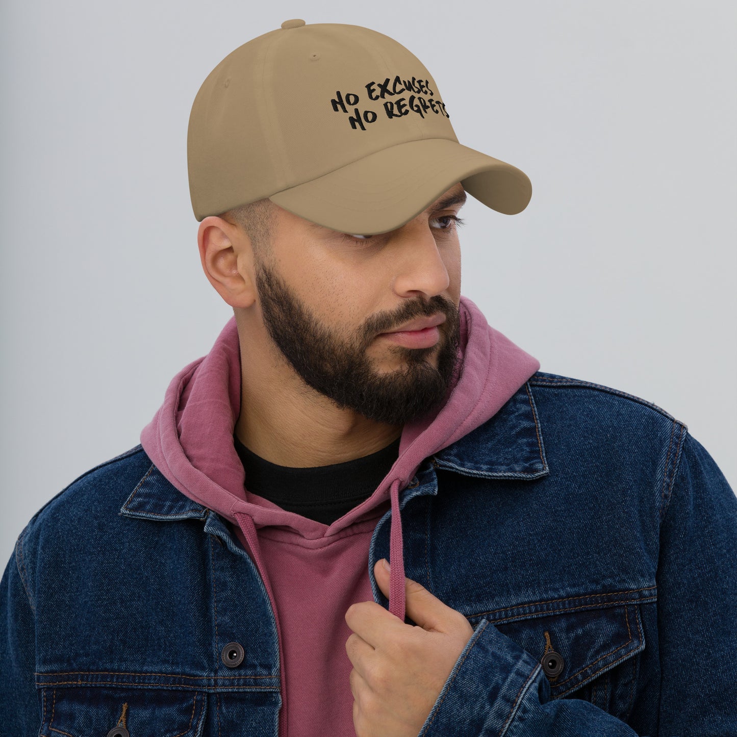 NO EXCUSES NO REGRETS - Embroidered Cap