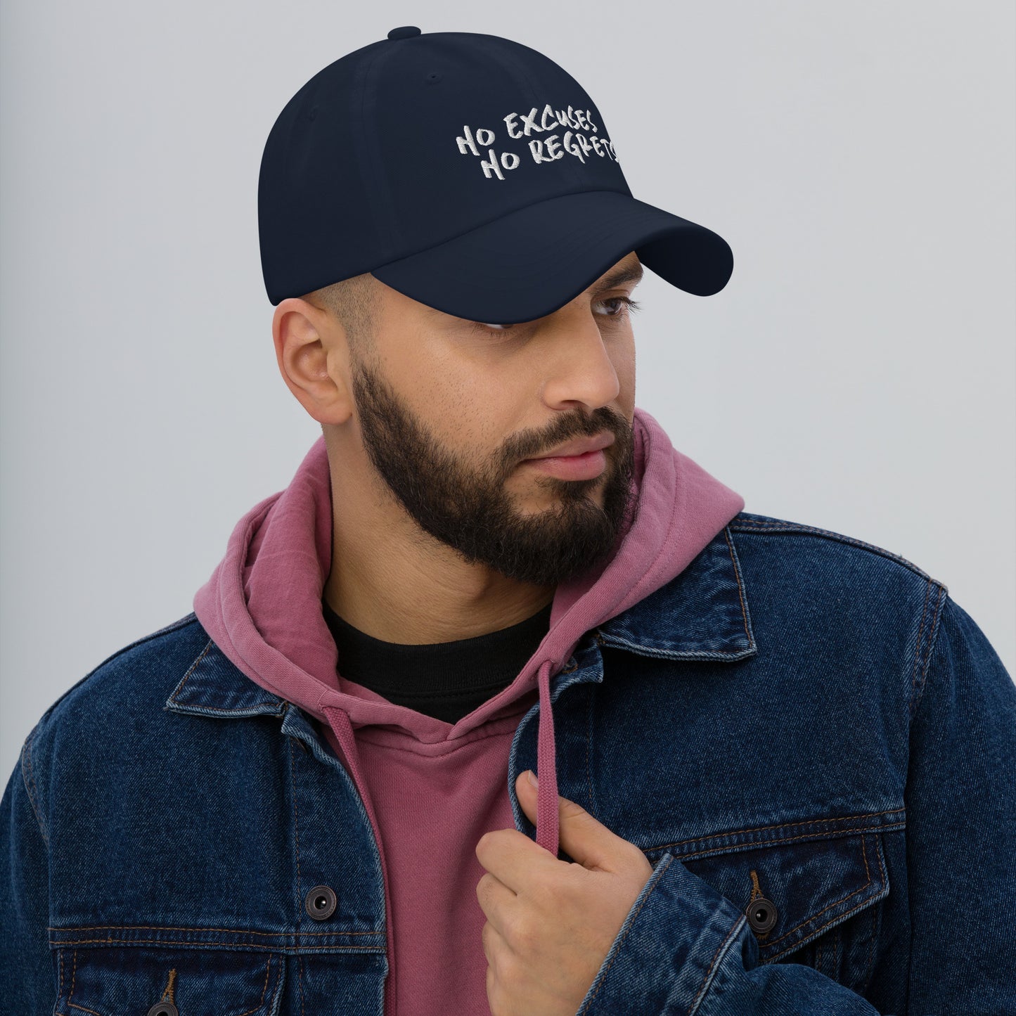 NO EXCUSES NO REGRETS - Embroidered Cap