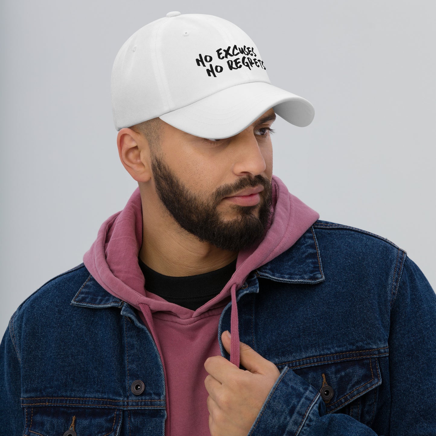 NO EXCUSES NO REGRETS - Embroidered Cap