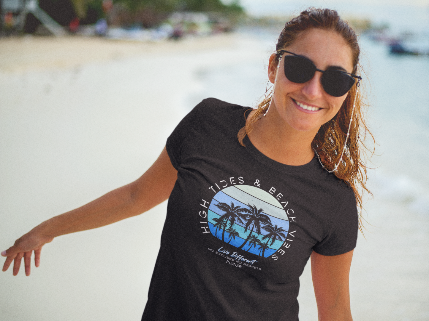 NENR ~ HIGH TIDES & BEACH VIBES ~ Ultra-Soft Unisex Tee